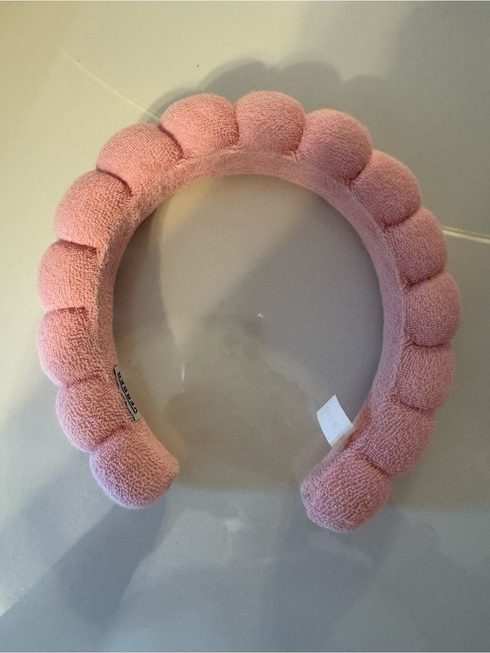 VERSED viral headband Padded Terry Cloth Headband, pink
